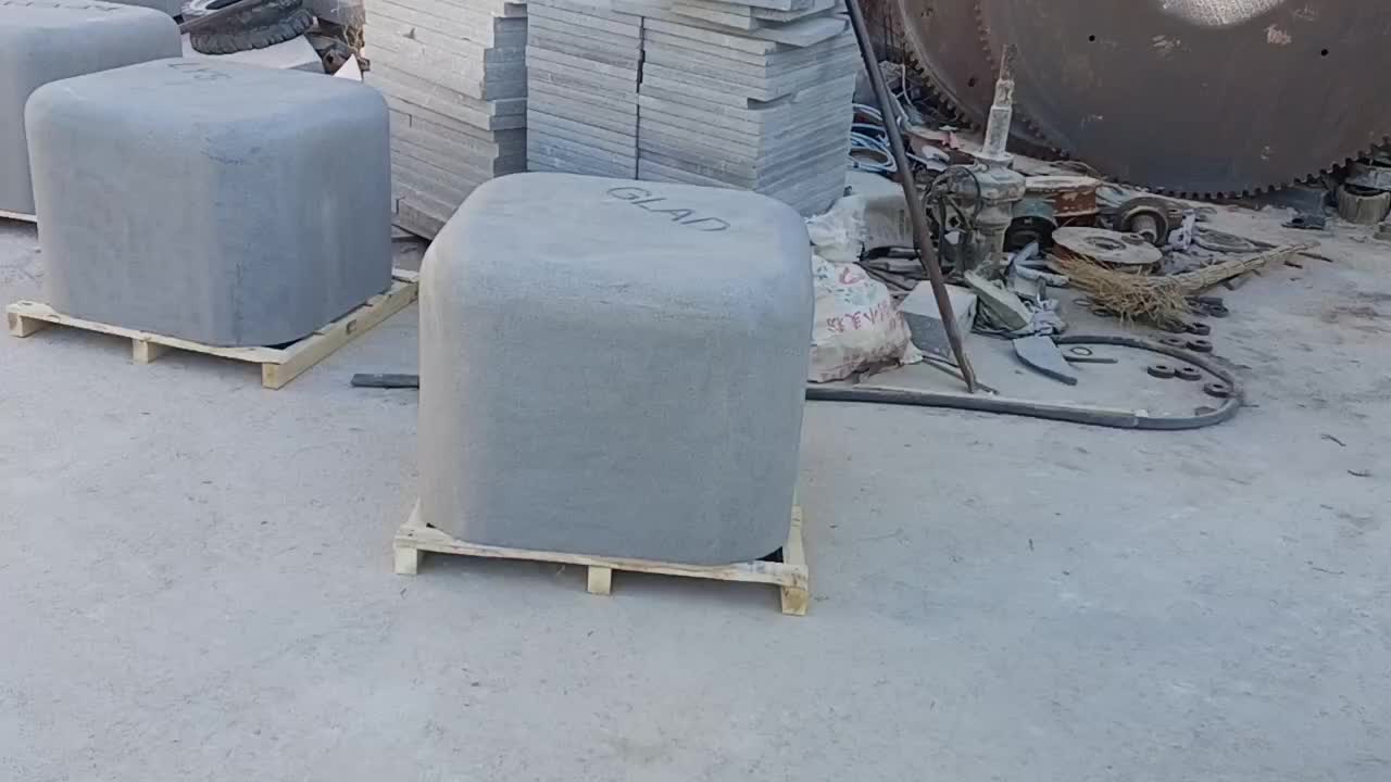Black Granite Border Kerbs Stone Outdoor Border Coping