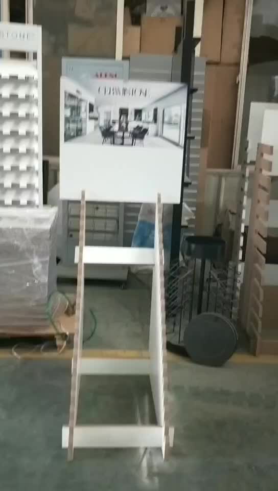 MDF Tile Sample Display Shelves - WE968