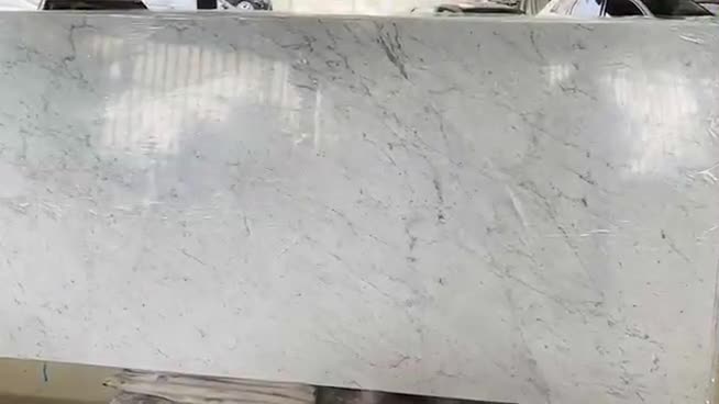 Carrara Marble Aluminum Sandwich Honeycomb Backed Panels