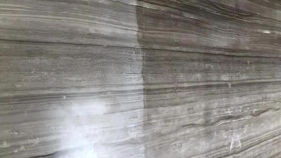 Coffee Vein Wood Marble Slabs China Brown Natural Stone