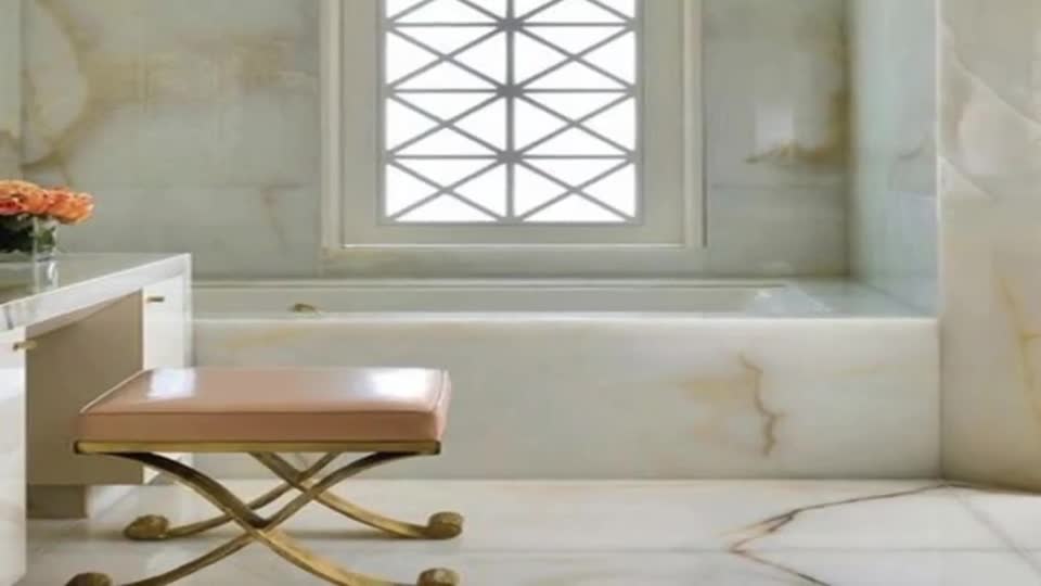 Pure White Jade Onyx Tile
