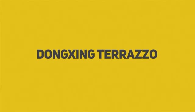 DXW230 Albert Grey Inorganic Terrazzo Slab