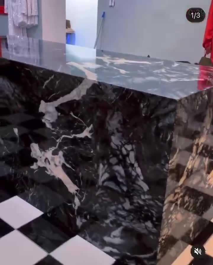 Natural Stone Marble Slab Hilton Grey For Decoration