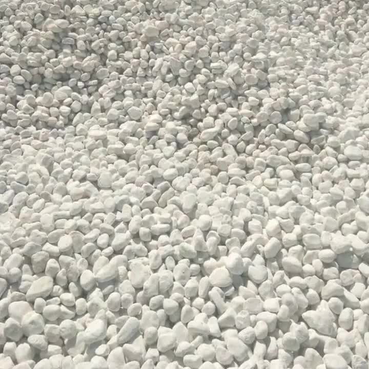 Small Snow White Pebbles Stone For Garden