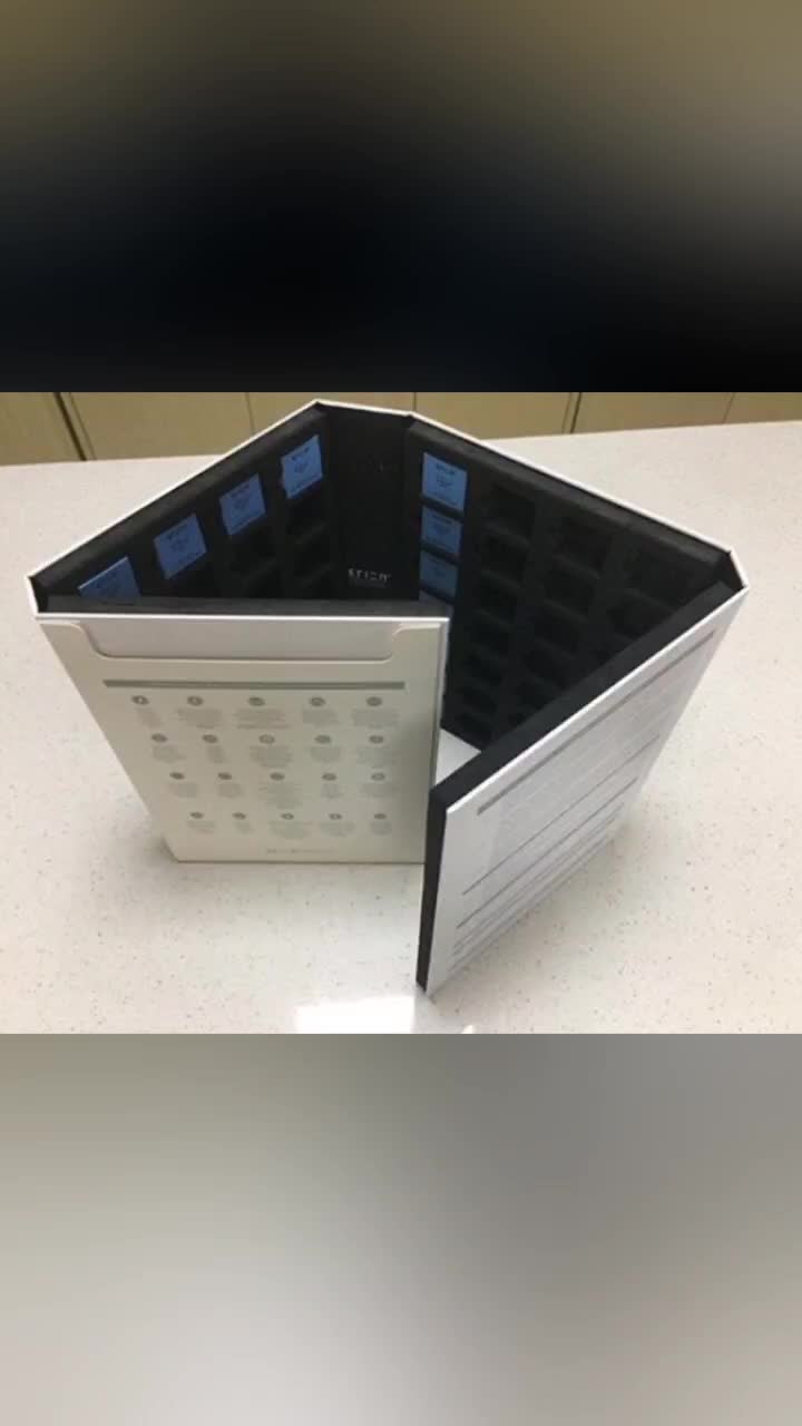 Custom Cardboard Mosaic Tile Sample Book