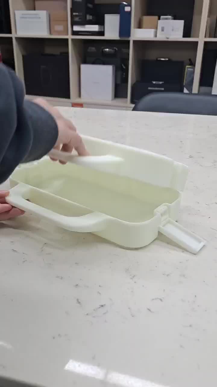 Plastic Stone Sample Display Case