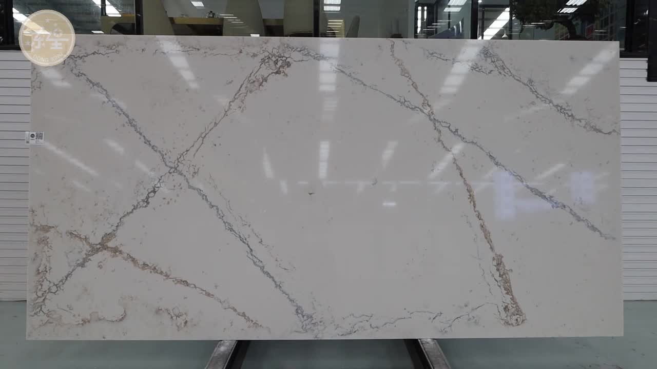 DXQ6501 Carrara White Artificial Stone Large Size