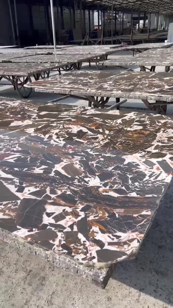 Chinese Kylin Marble Polished Big Size Slabs For Interior