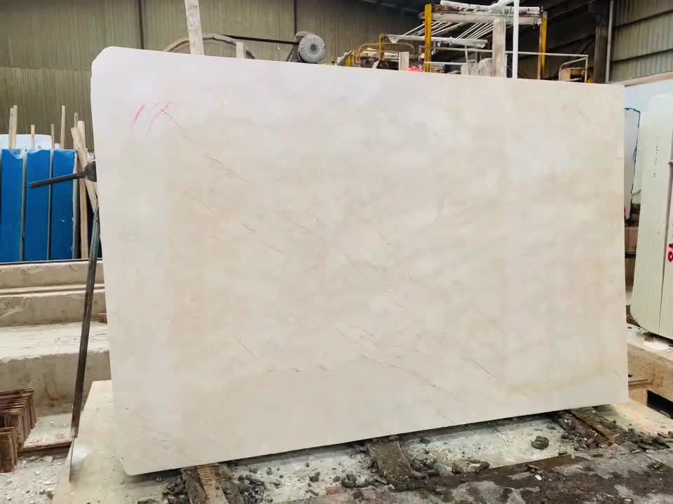 Turkey Menes Gold Marble Beige Big Size Polished Slabs Tile