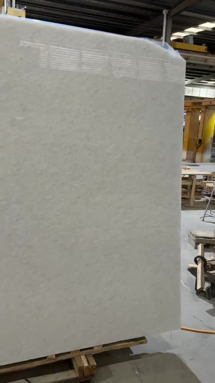Viet Nam Crystal White Marble Polished Standard Size Slabs