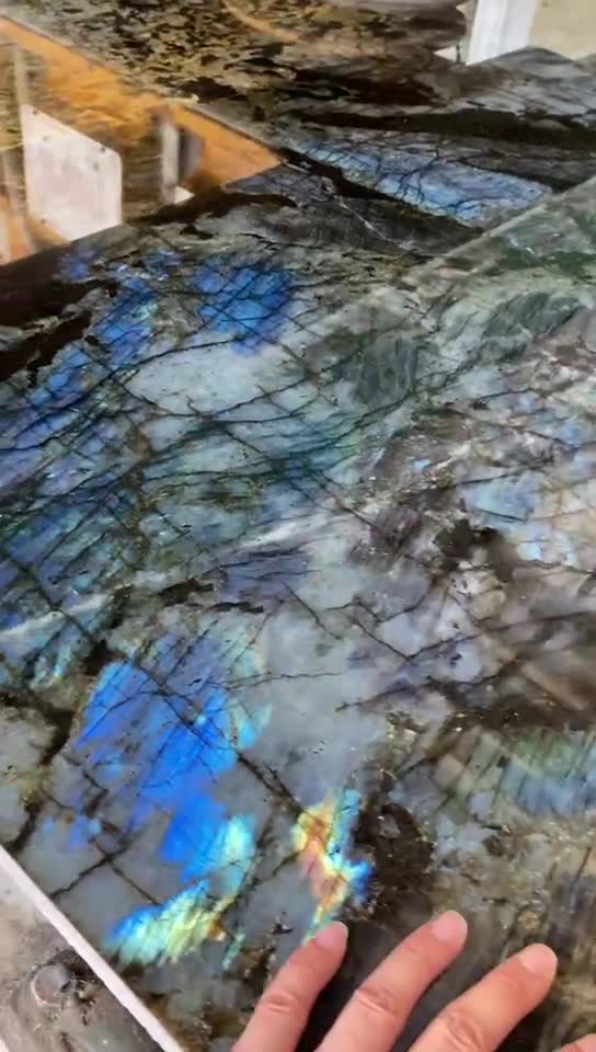 Labradorite Blue Granite Blocks