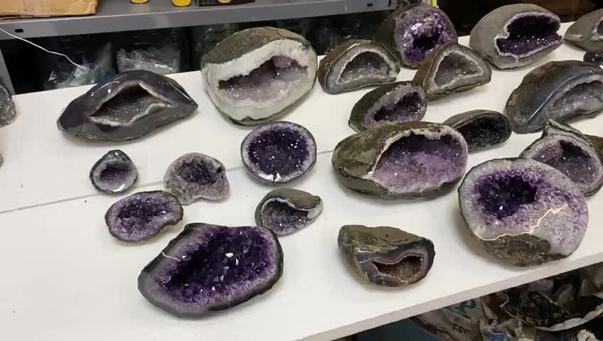 Amethyst Crystal Agate Jade For Home Decoration