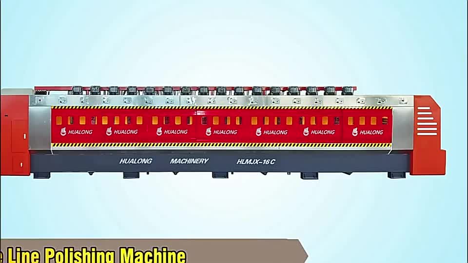 Marble Slab Auto Polishing Machine Resin Heads 0-3.8 M/Min