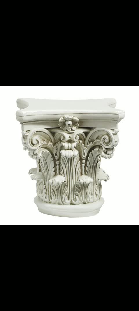 Multi Color Polished Marble Columns Carving Stone