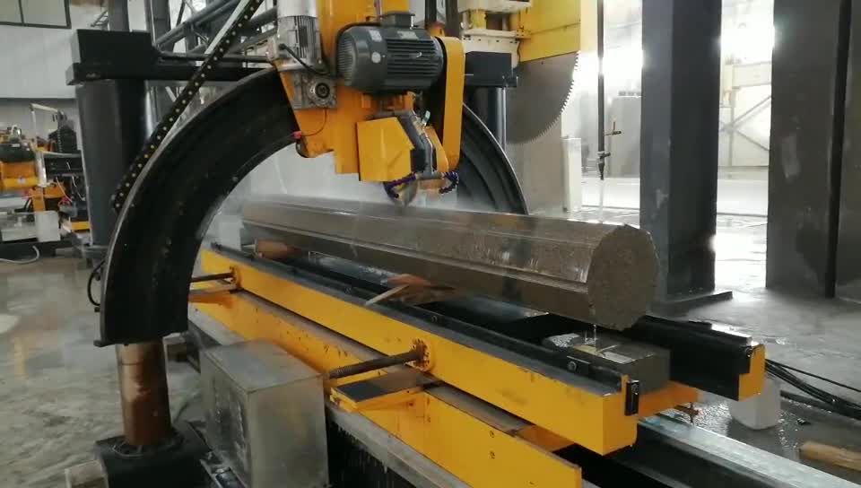 Roman Columns, Stone Pillar Slot Cutting Machine- Column, Balustrade Lathe Machine