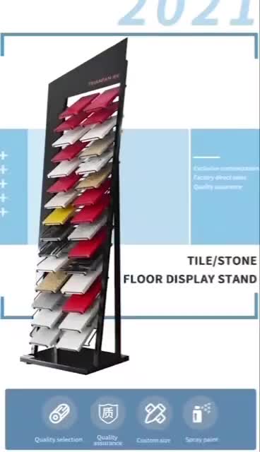 Irregular Shape Metal Display Stand Racks