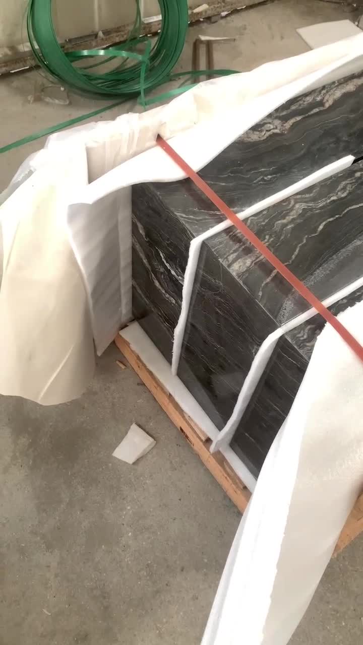 Cosmic Black Granite Countertop