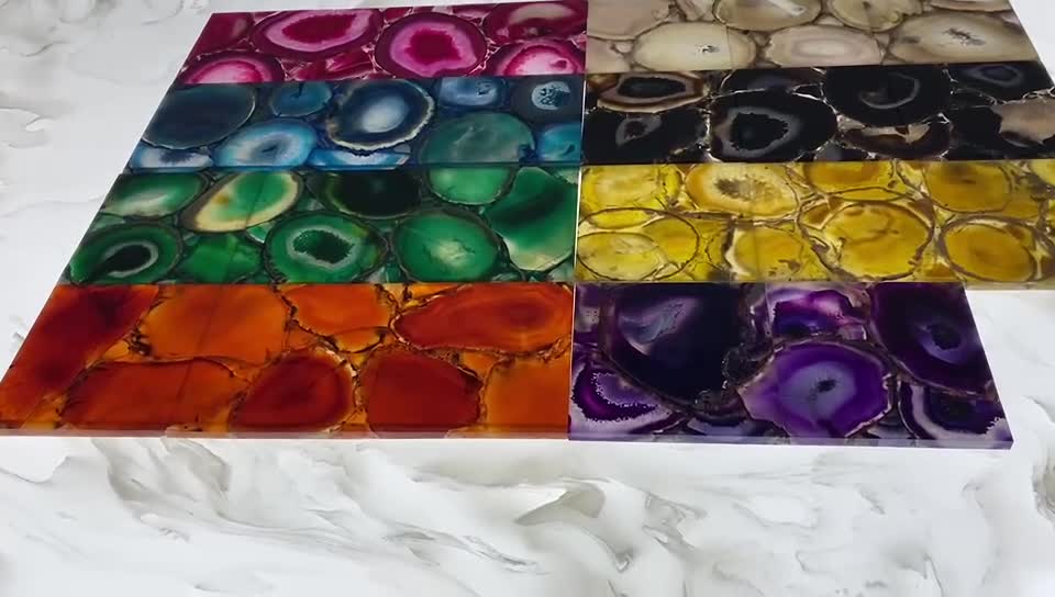 Dk Smoky Quartz Semiprecious Stone Crystal Agate F Wall