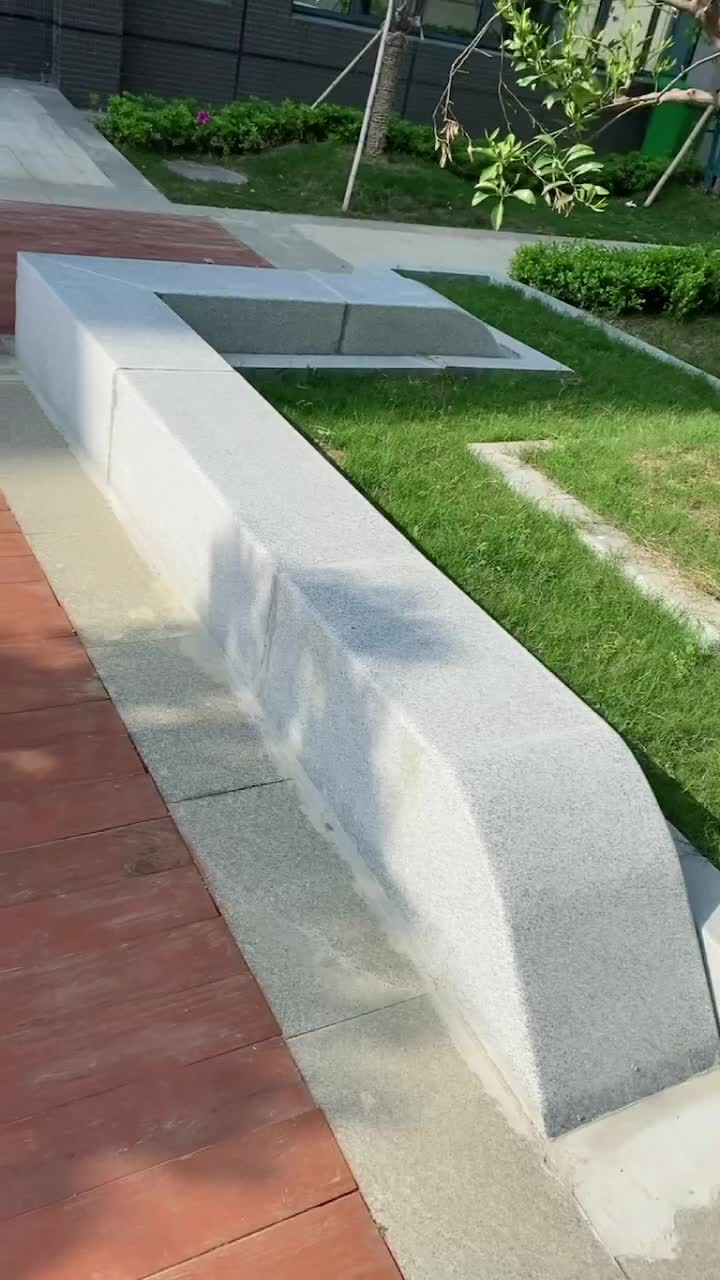 Customized Bianco Crystal G603 Granite Side Stone