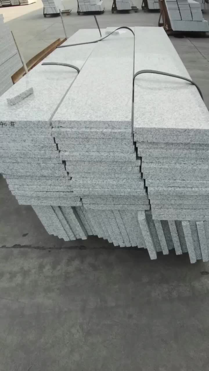 New Granite G603 Polished Grey Granite Stair&Stepping Tiles