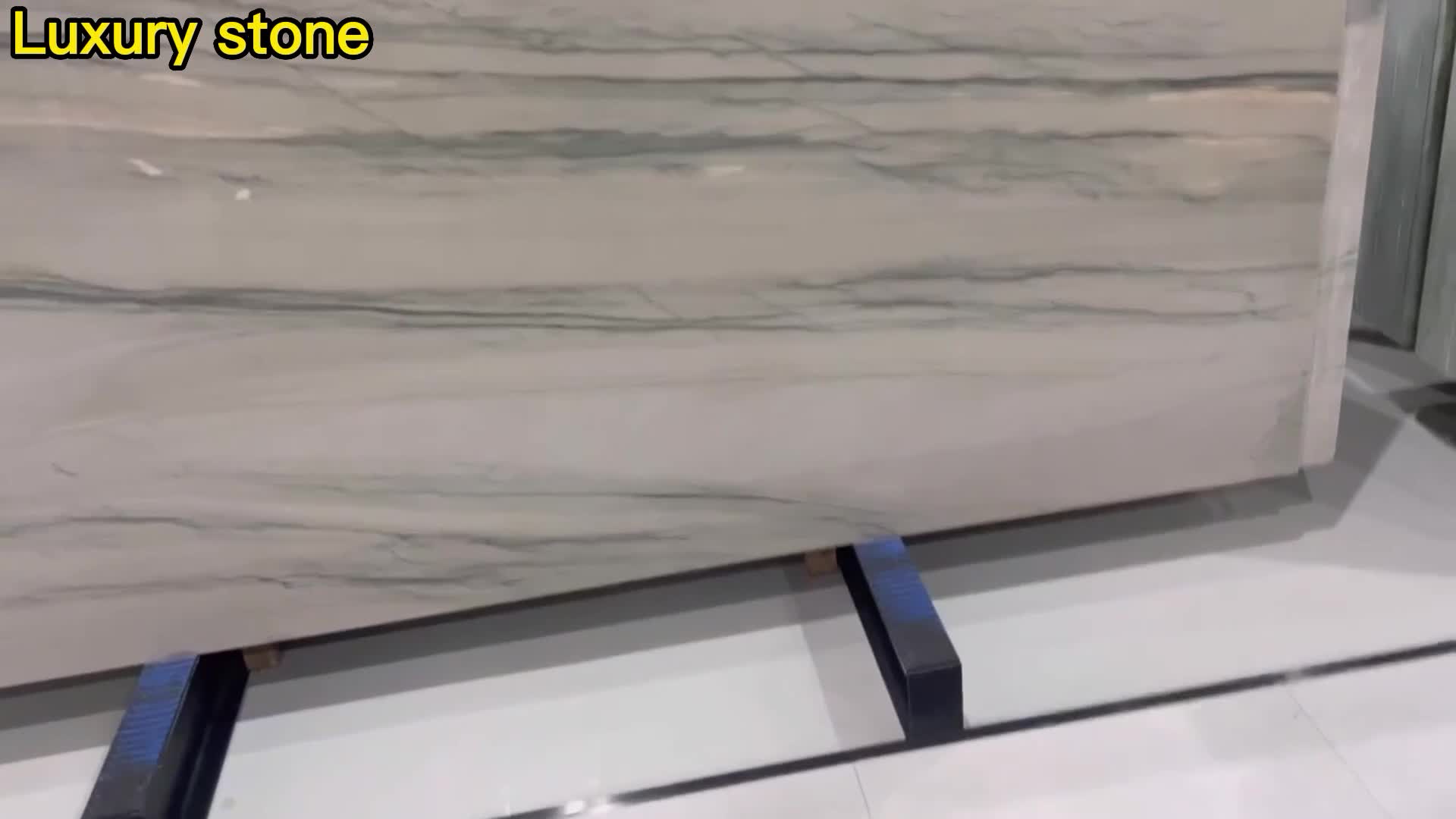 Brazilian Silver Grey Luxury Stone Quartzite Slab