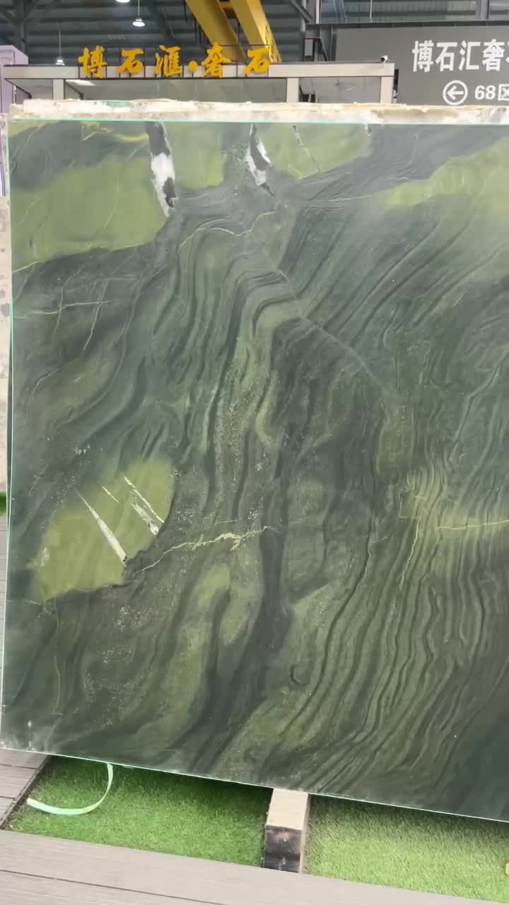 Brazil Green Peace Vitoria Regia Quartzite - Quarzita Vitoria