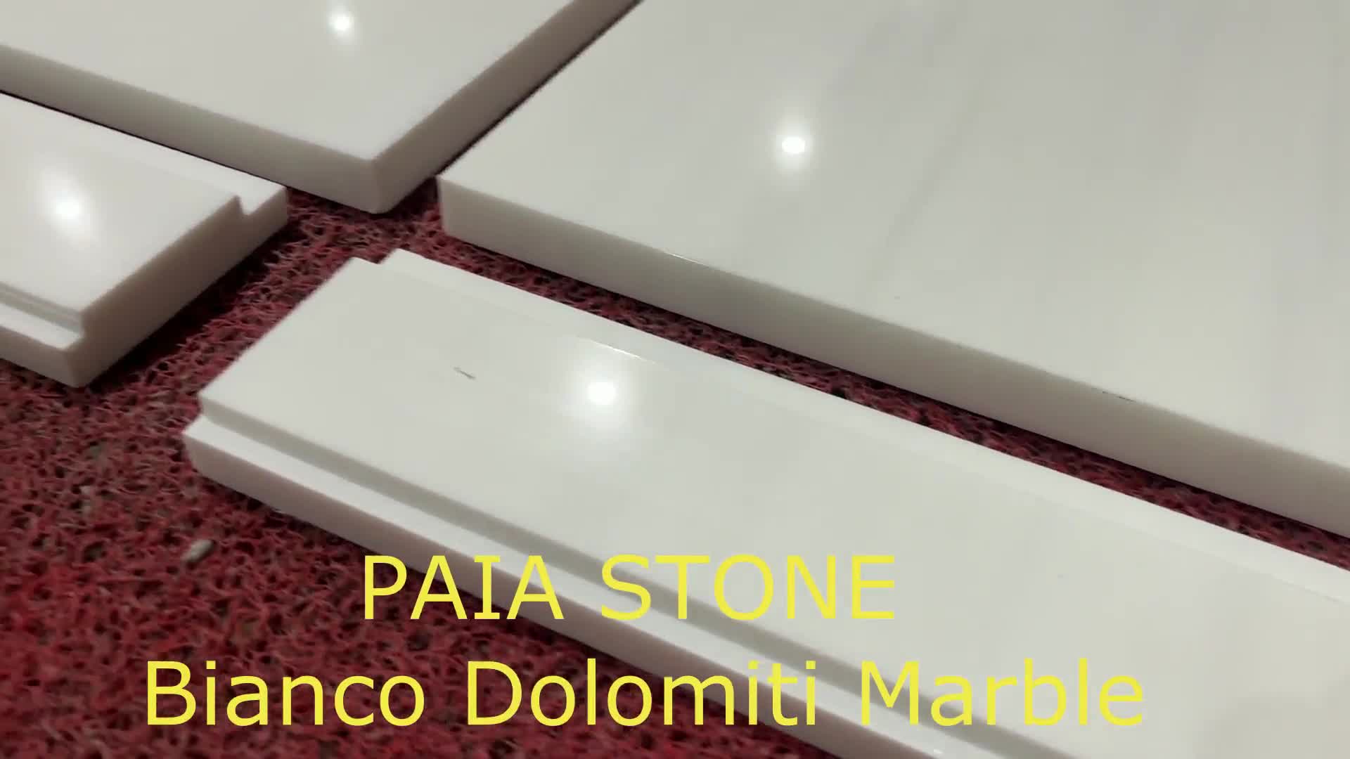 Polished Duna White Slab For Hotel Decor