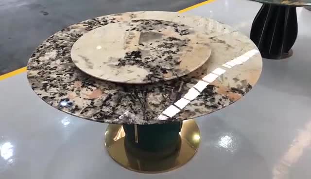 Patagonia Quartzite Restaurant Round Dinner Table Top