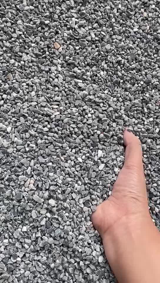 Natural Washed Tumbled Grey Pebble Stone