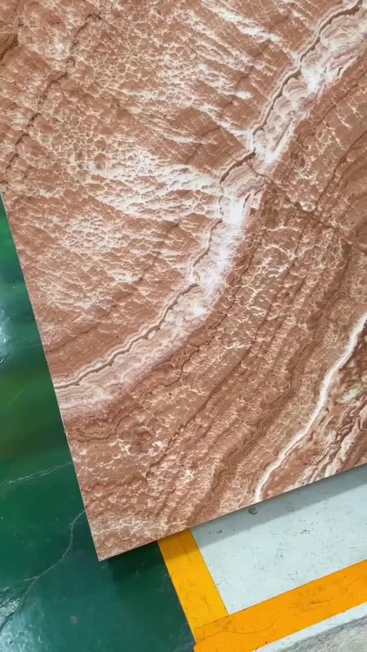 Polished Peacock Jade Brown Onyx Slabs