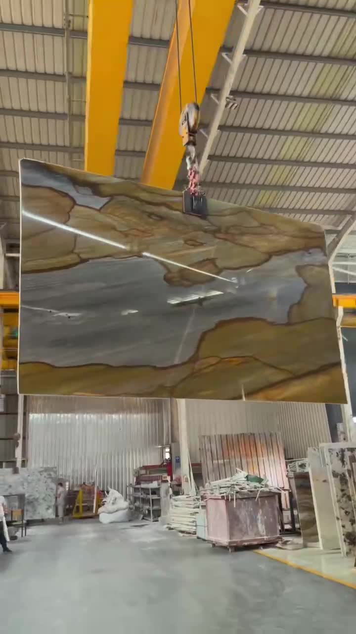 Azul Palomino Quartzite Carpe Diem Woodstone Brown Stone
