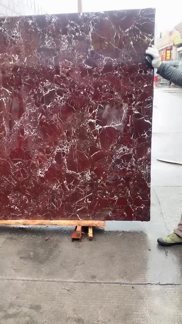 Elazig Cherry Marble Red Levante Turkish Marble Rosa Slab