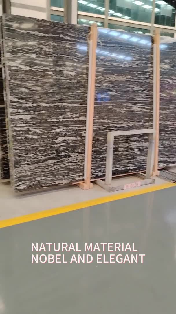 India Polished Black Markino Granite Slabs And Deco Tiles