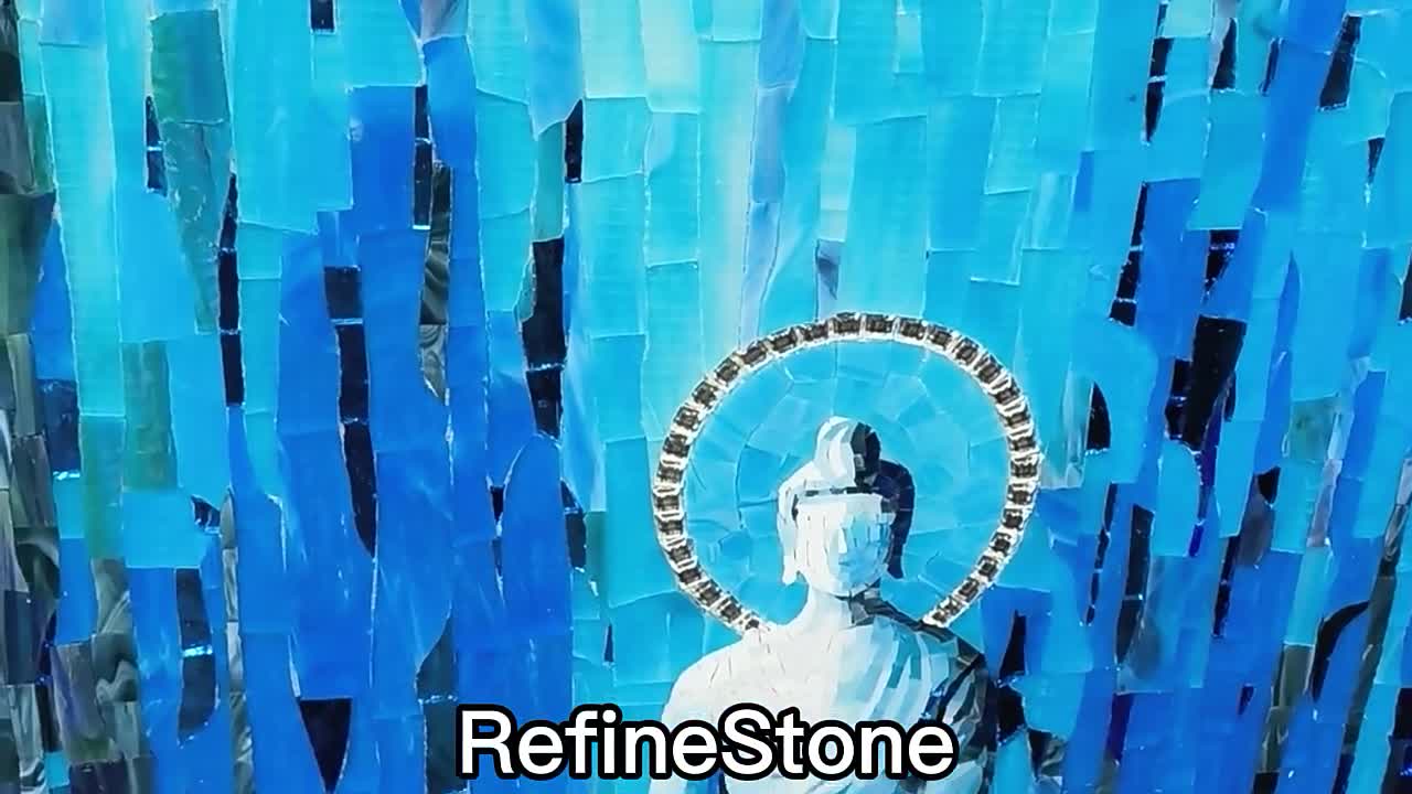 Art Painting Mosaic Glass Mosaic Pattern For Wall Decoration