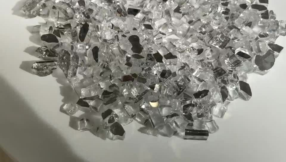 Crushed Fire Glass Chips Fireplace Pit Glass