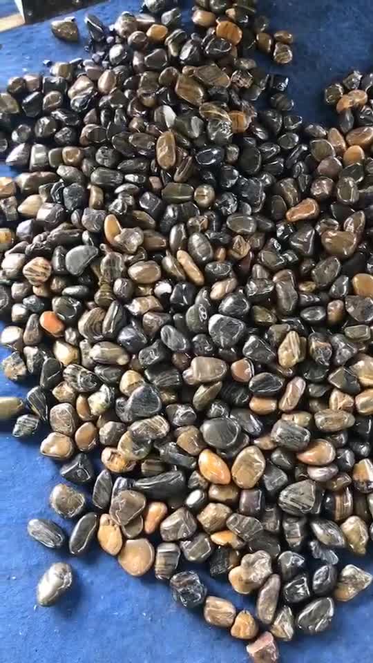 2-3Cm Nature River Stone High Polished Strip Pebble Stone