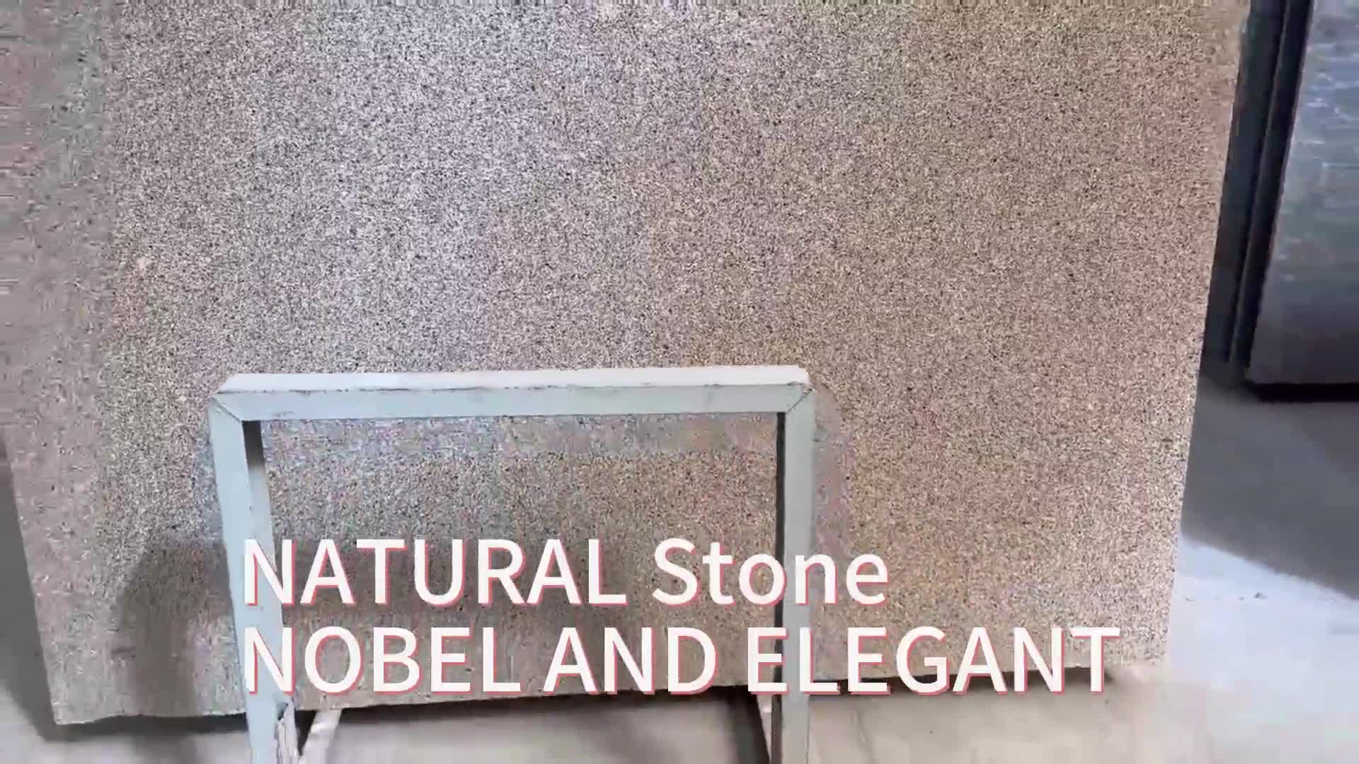 Competitive Price Golden Sesame Granite Slabs