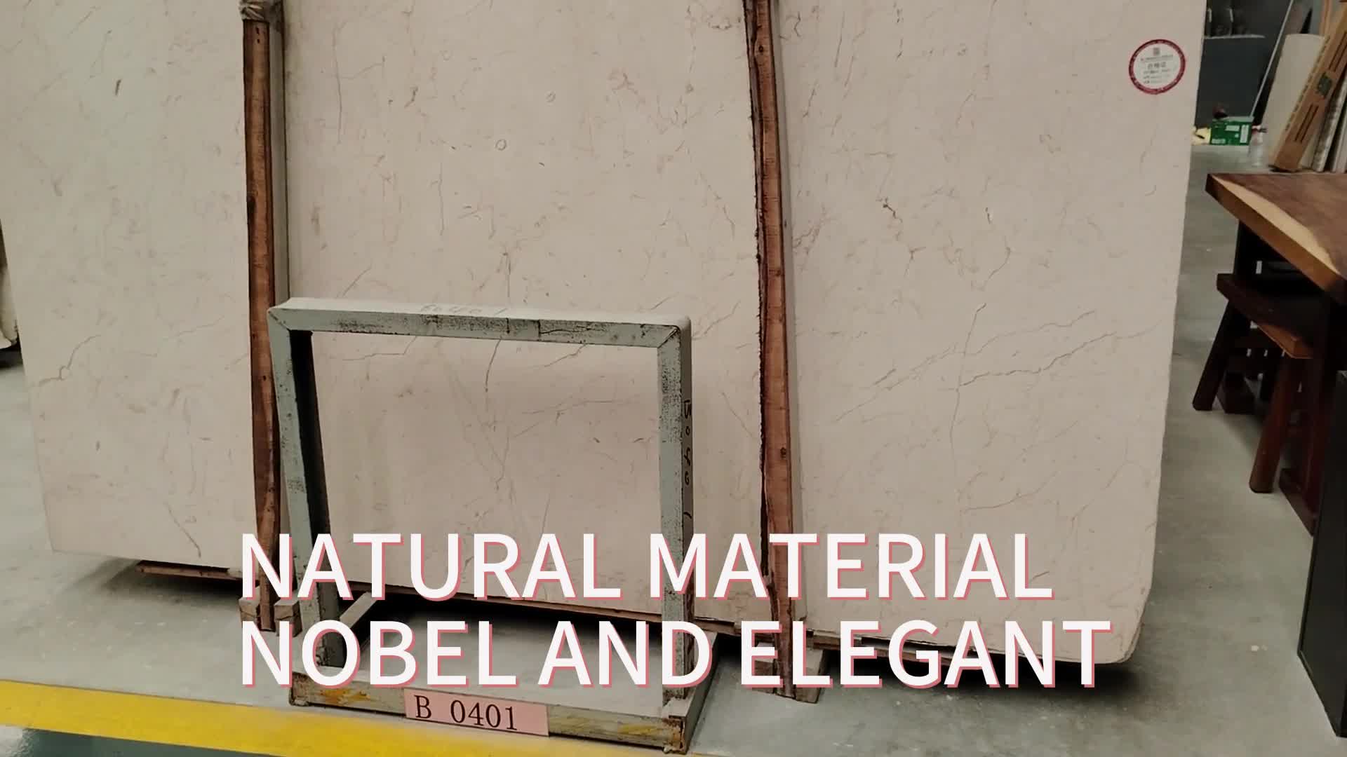 Turkey Ivory Red Marble Slabs And Tiles For Interior Wall