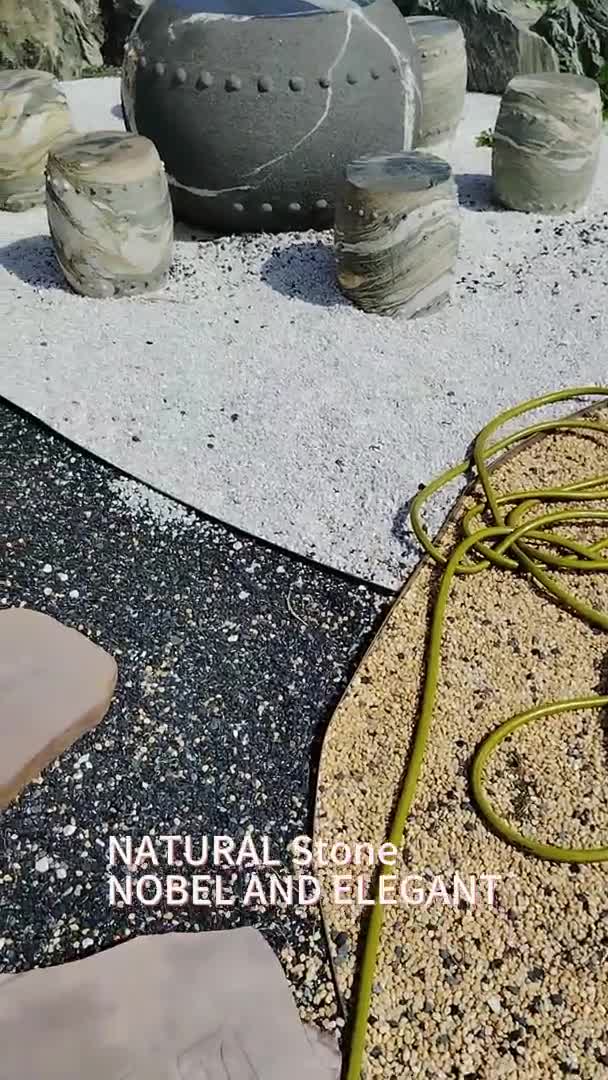 White Thassos Marble Crushed Chips Aggregates For Landscape