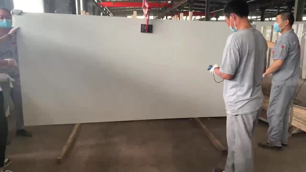 Artificial Stone Engineered Super White Powder Quartz Slabs
