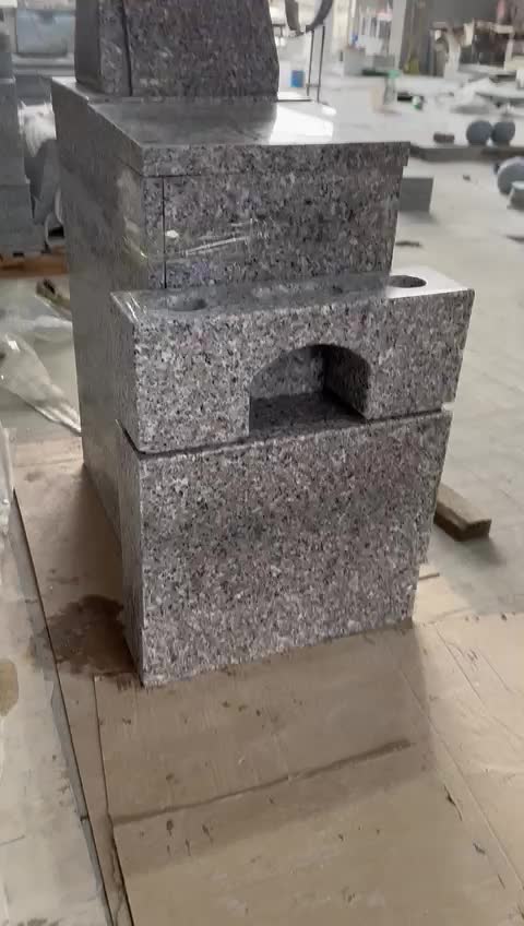 Japanese Monument Designs Black Headstone And Monument