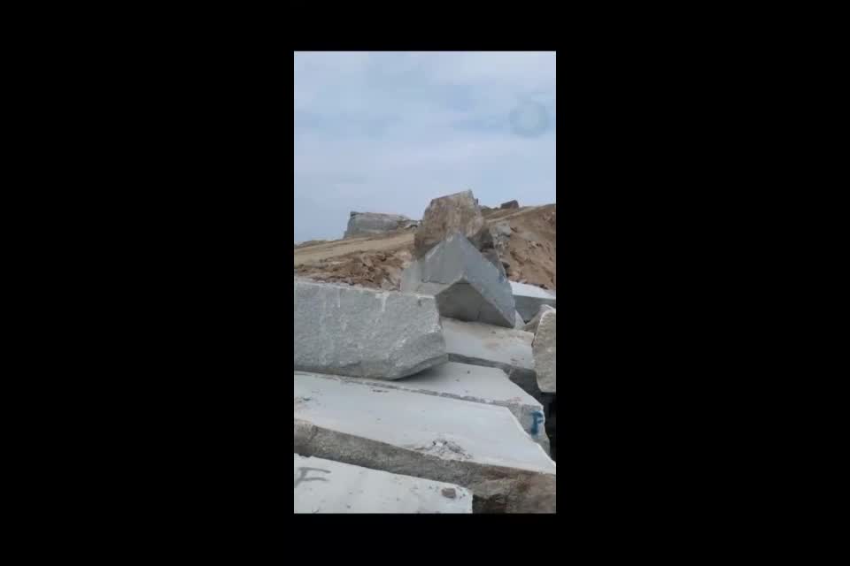 Hardest Building Material G603 Grey Granite Block Steps