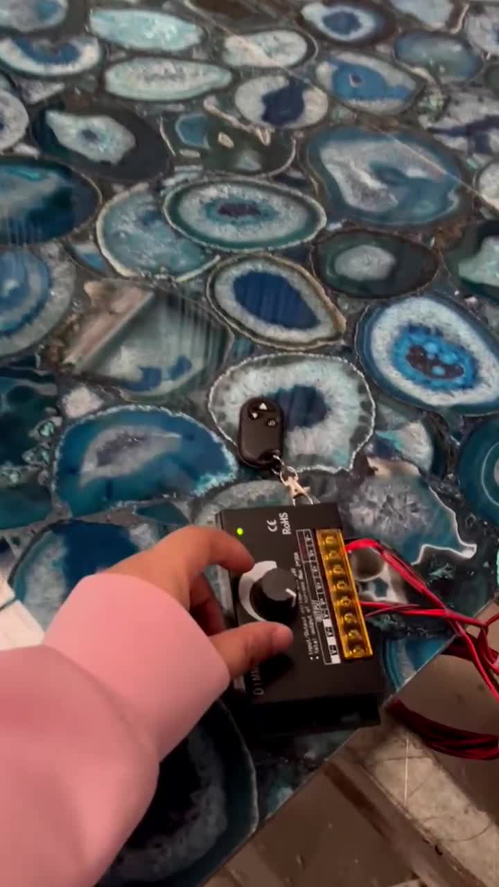 Agate Semiprecious - Backlit Stone Slabs For Project