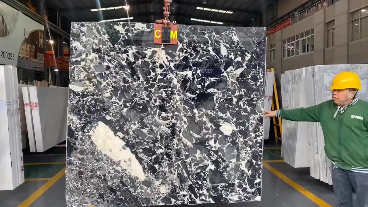 Nepoleon Black Artificial Marble,Black Engineered Slabs,Optimustone