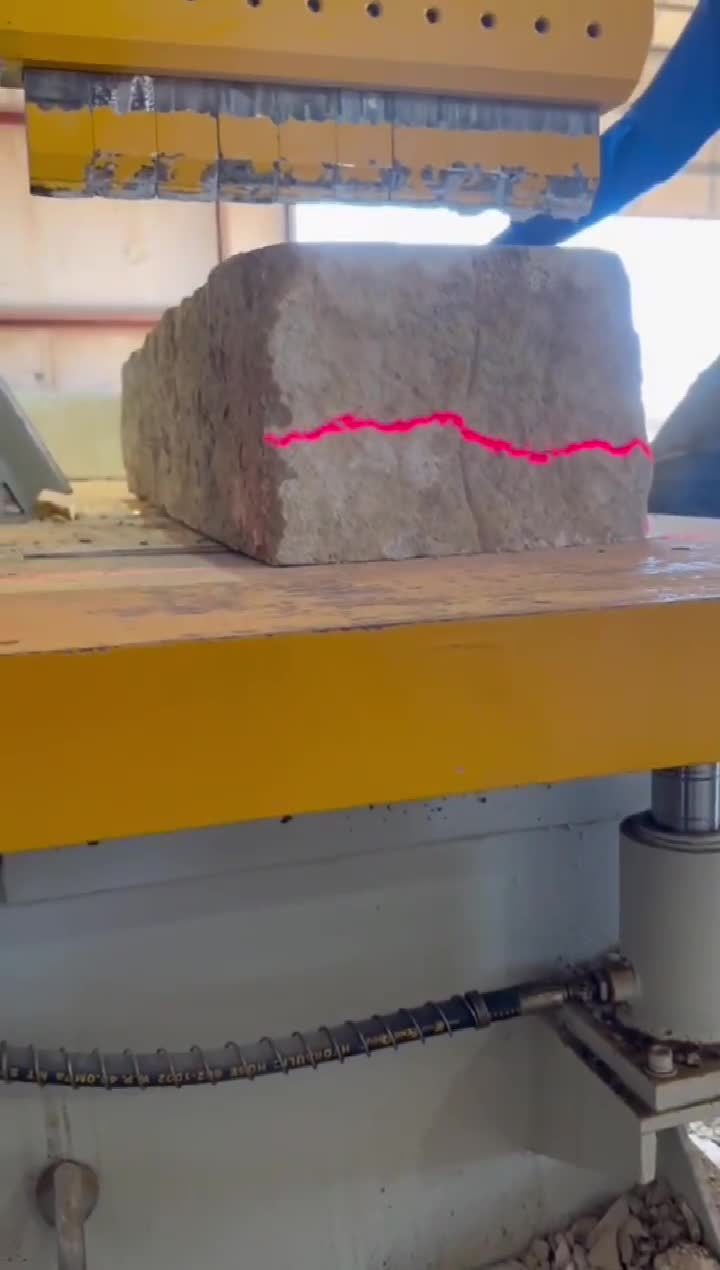 Hydraulic Block Stone Splitter Splitting Machine For Culture Stone