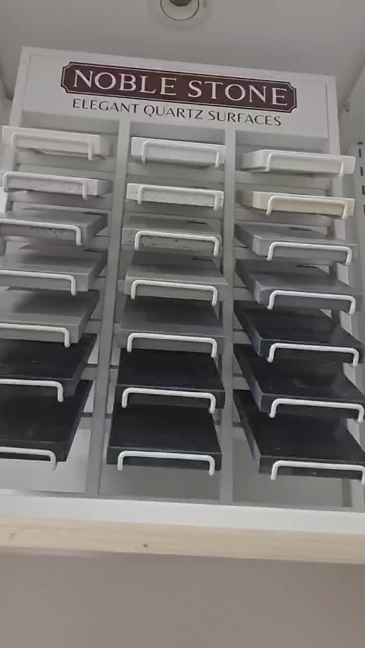 Granite Marble Quartz Stone Porcelain Tile Sample Table Rack