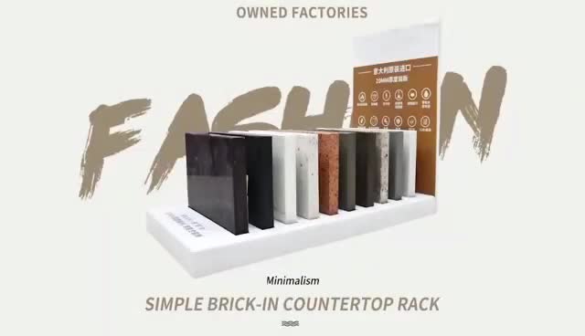 Table Display Stands In White Color