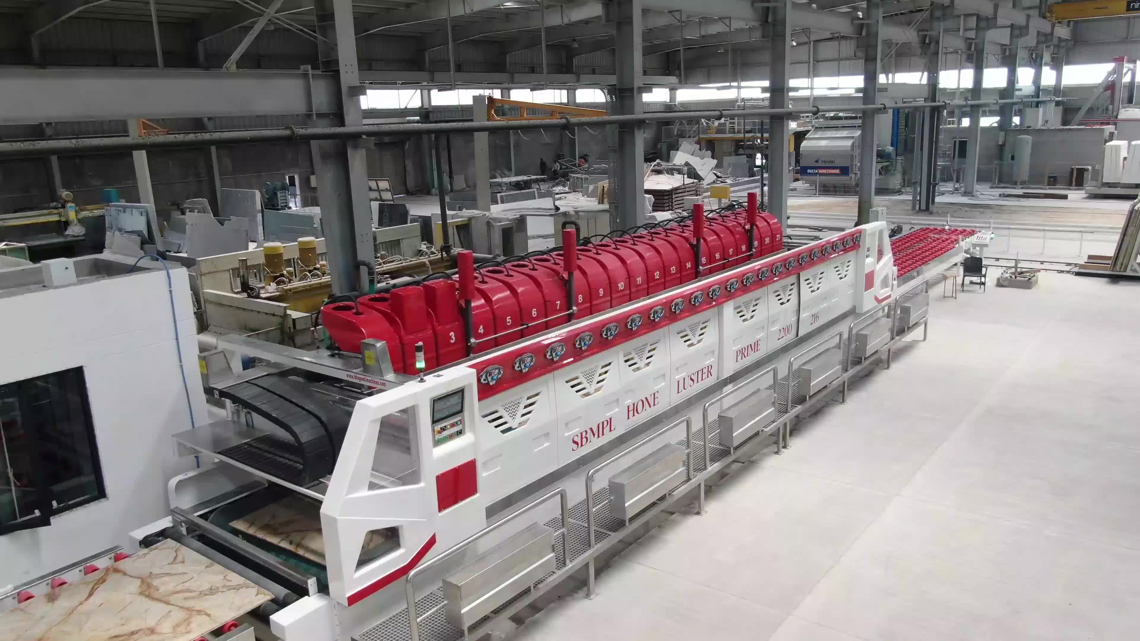 Line Slabs Polishing Machine - LPM 2200/216