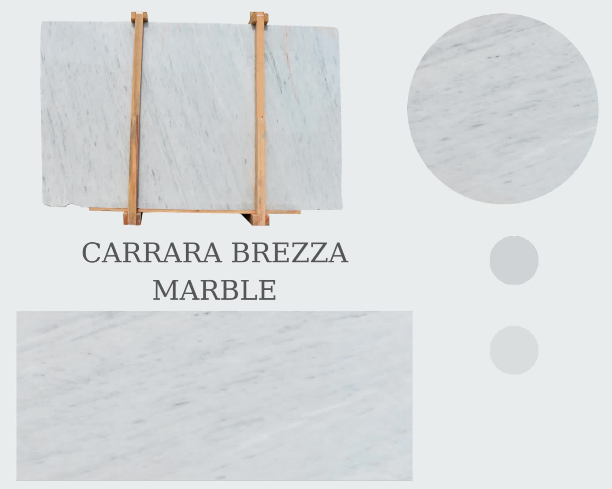 Persian White Brezza Marble Slabs