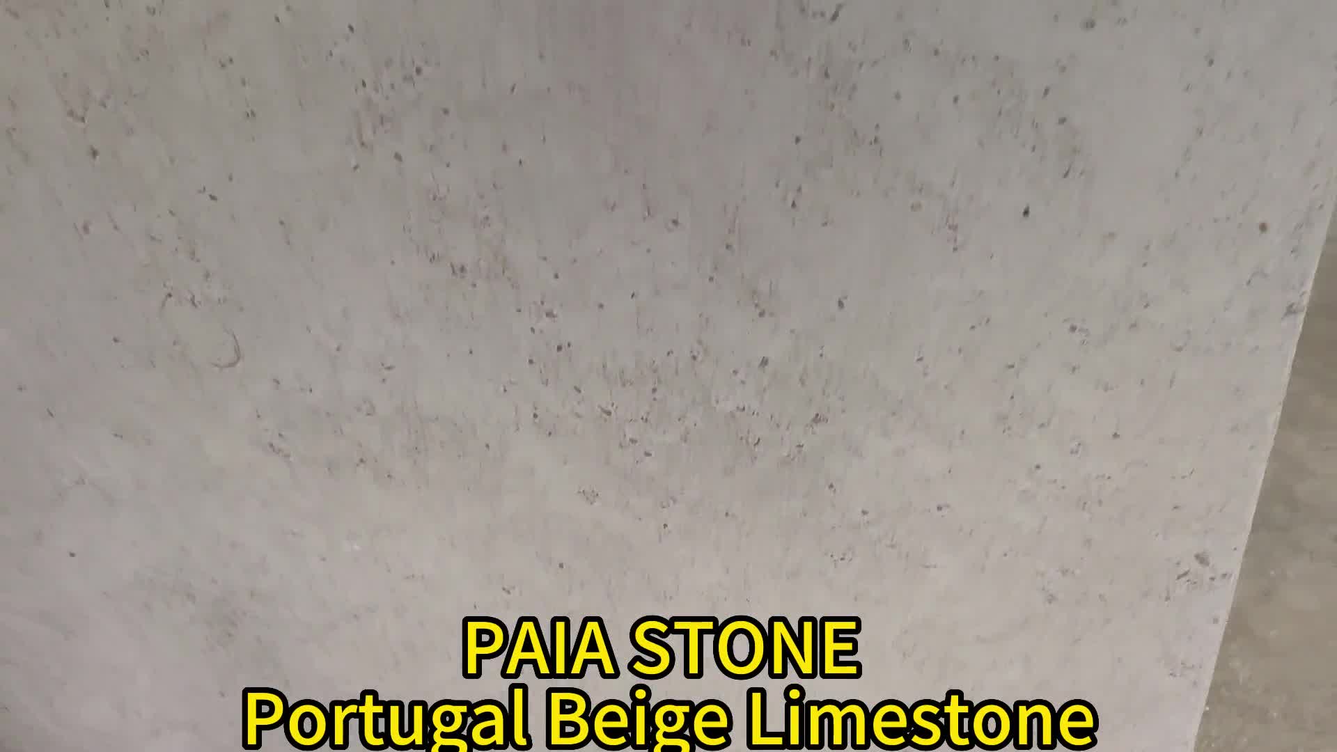 Beautiful Smooth Portuguese Beige Limestone  For Paving